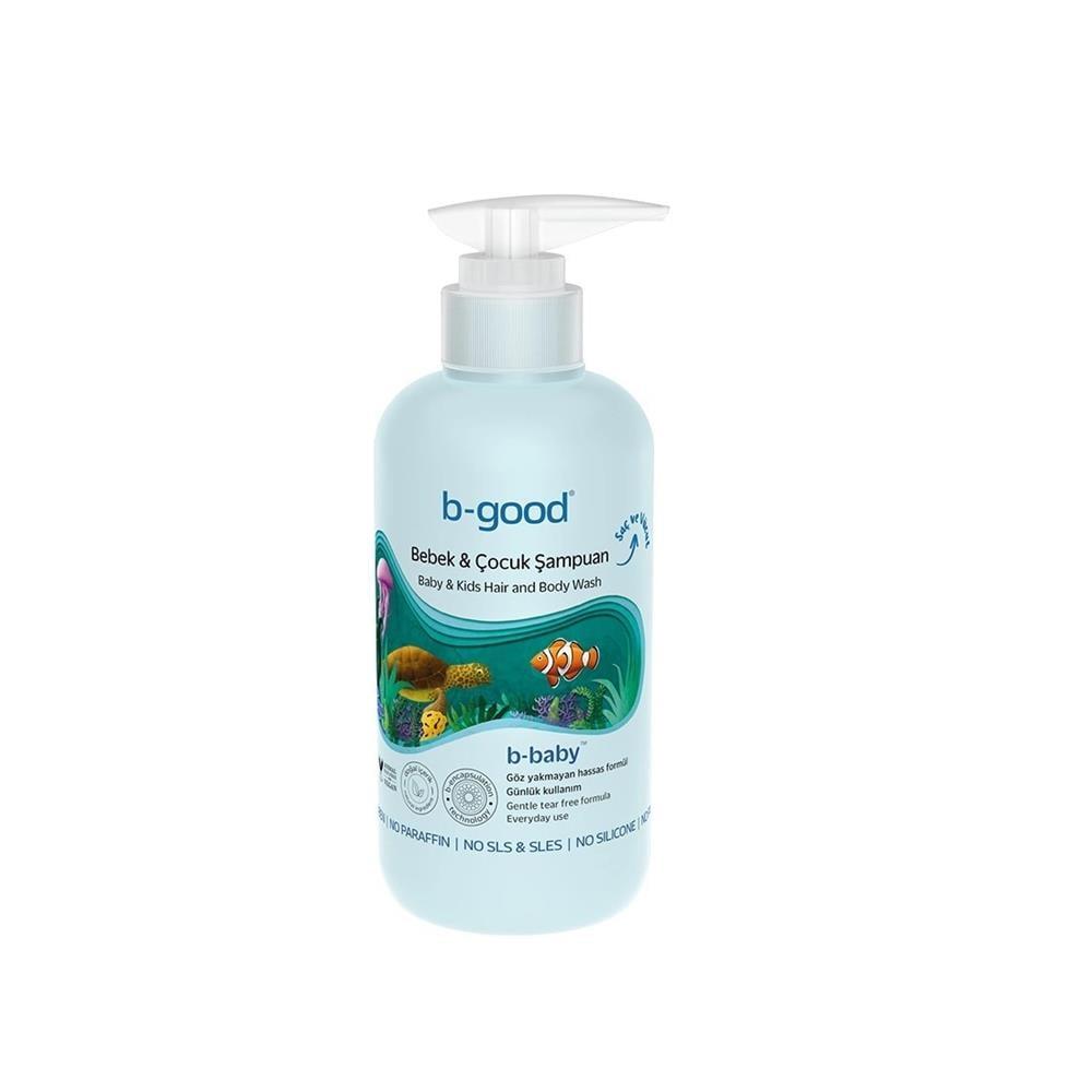 b-good Baby & Kids Shampoo & Body Wash - Gentle, Natural, Vegan Formula for Sensitive Skin - 6.76 fl oz b-good Baby Shampoo & Body Wash - Gentle & Natural baby shampoo, kids body wash, gentle baby care, natural baby products, vegan baby shampoo, sensitive skin baby products, moisturizing baby shampoo, baby skincare, natural skincare, vegan skincare, cruelty-free baby products