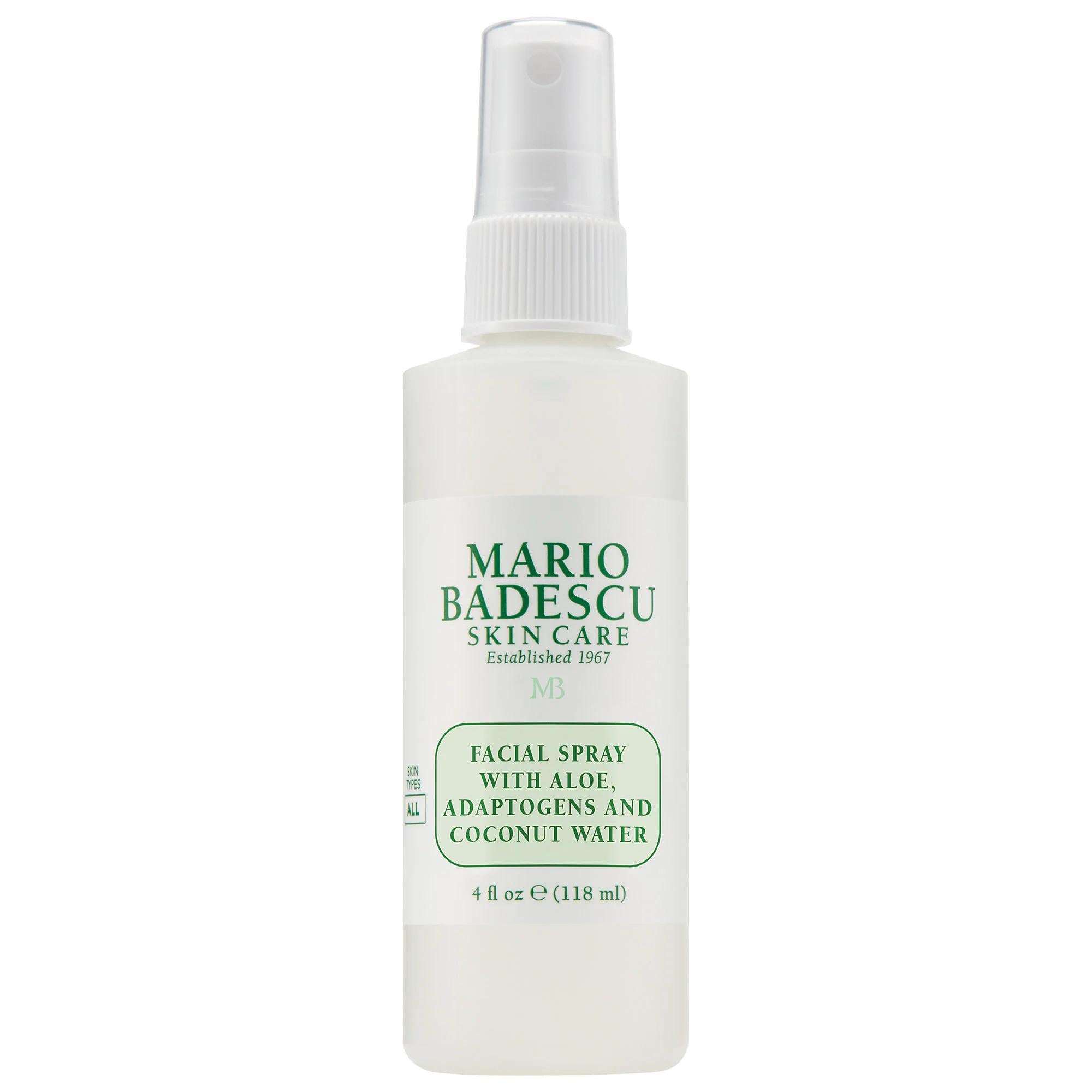 Facial Spray with Aloe Adaptogens, and Coconut Water Hydrating Facial Mist Facial Spray: Aloe, Coconut Water - Hydrating Mist facial spray, hydrating facial mist, aloe vera spray, coconut water face mist, niacinamide skin care, vegan facial spray, cruelty-free skincare, pore reducing spray, dehydrated skin treatment, hyaluronic acid face mist, hyaluronic acid, coconut water, niacinamide, aloe vera, adaptogens, lightweight gel, paraben-free, phthalate-free, sulfate-free, SLS-free, SLES-free, skin hydration, 