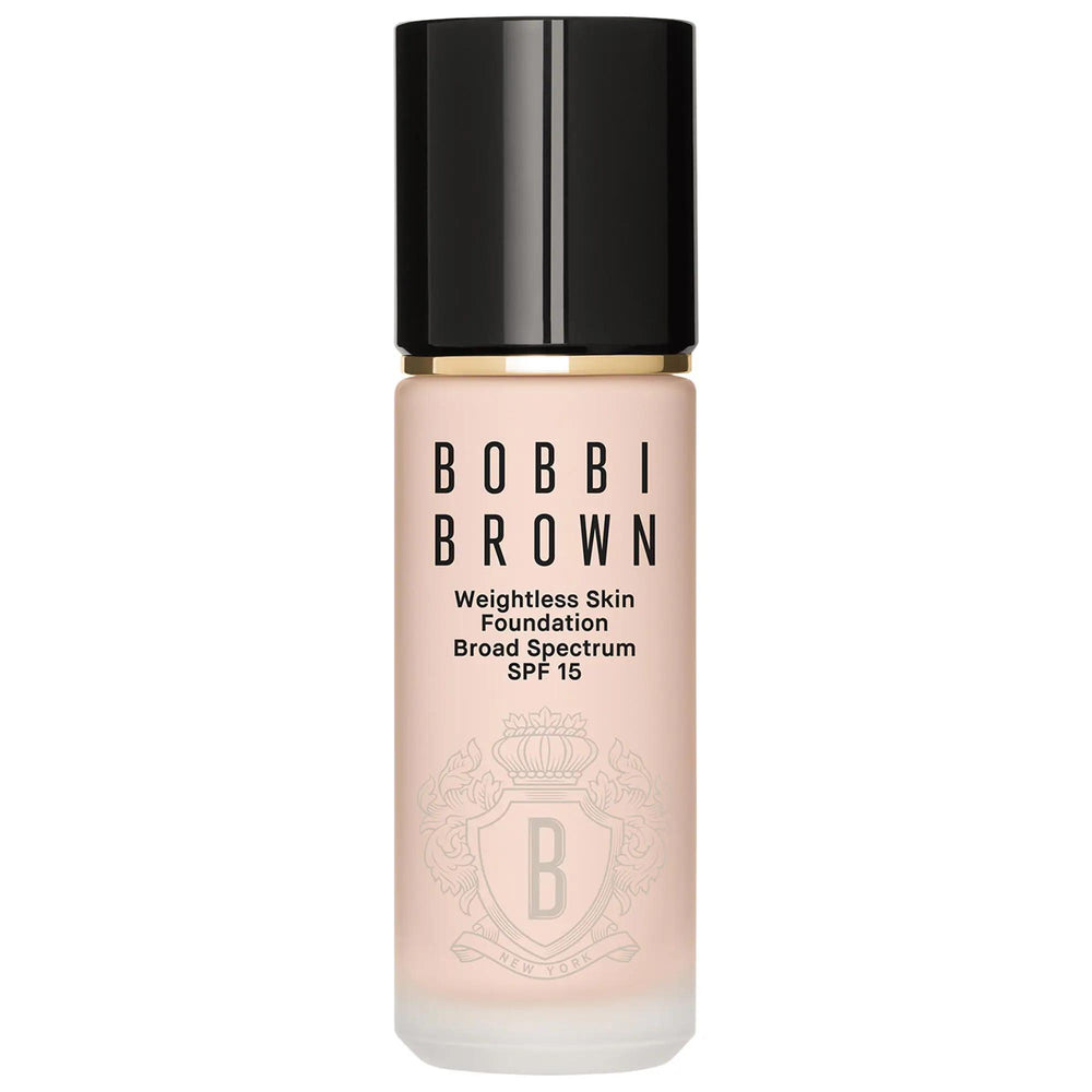 Weightless Skin Oil-Controlling Foundation SPF 15 with Hyaluronic Acid - Long-Lasting, Hydrating Makeup Weightless Skin Foundation - Oil Control & Hydration oil-controlling foundation, hyaluronic acid foundation, waterproof makeup, long-lasting foundation, SPF 15 foundation, liquid foundation, medium coverage, natural finish, cleaner beauty, paraben-free, phthalate-free, mineral oil-free, sulfate-free, gluten-free, makeup for oily skin, makeup for dry skin, everyday makeup, special occasion makeup