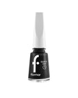 Flormar Quick Dry Nail Polish - 60-Second Drying, Highly Pigmented, Long-Lasting Nail Color - Black Minimalism - Nail Polish