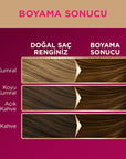 Palette Deluxe Hair Dye - Long-Lasting Coffee Brown Color with Nourishing Formula - view 7