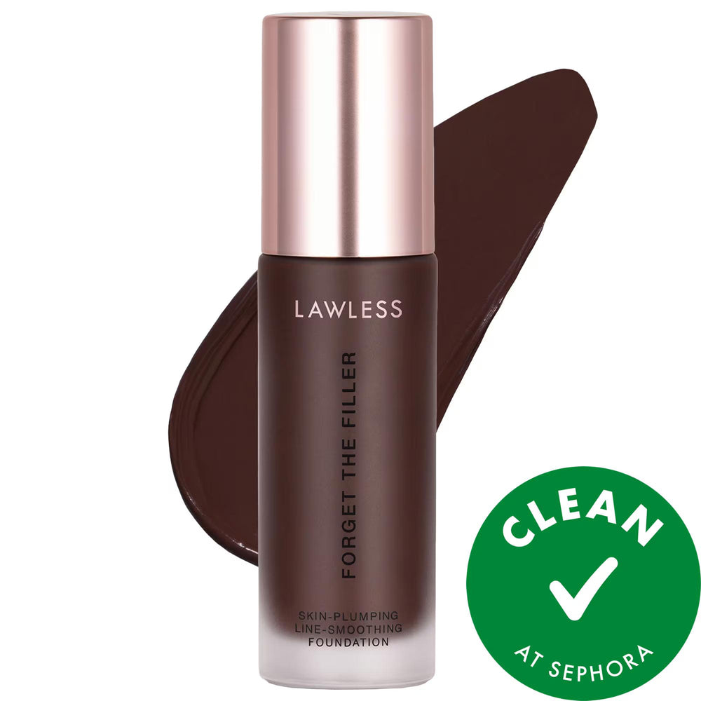 Forget The Filler: Skin-Plumping, Line-Smoothing Liquid Foundation - Full Coverage, Anti-Aging, Vegan & Cruelty-Free Forget The Filler: Full Coverage, Anti-Aging Liquid Foundation full coverage foundation, anti-aging foundation, skin-plumping foundation, line-smoothing foundation, vegan foundation, cruelty-free foundation, non-acnegenic foundation, hyaluronic acid foundation, long-wearing foundation, natural finish foundation, foundation, makeup, face makeup, liquid foundation, full coverage, anti-aging, sk