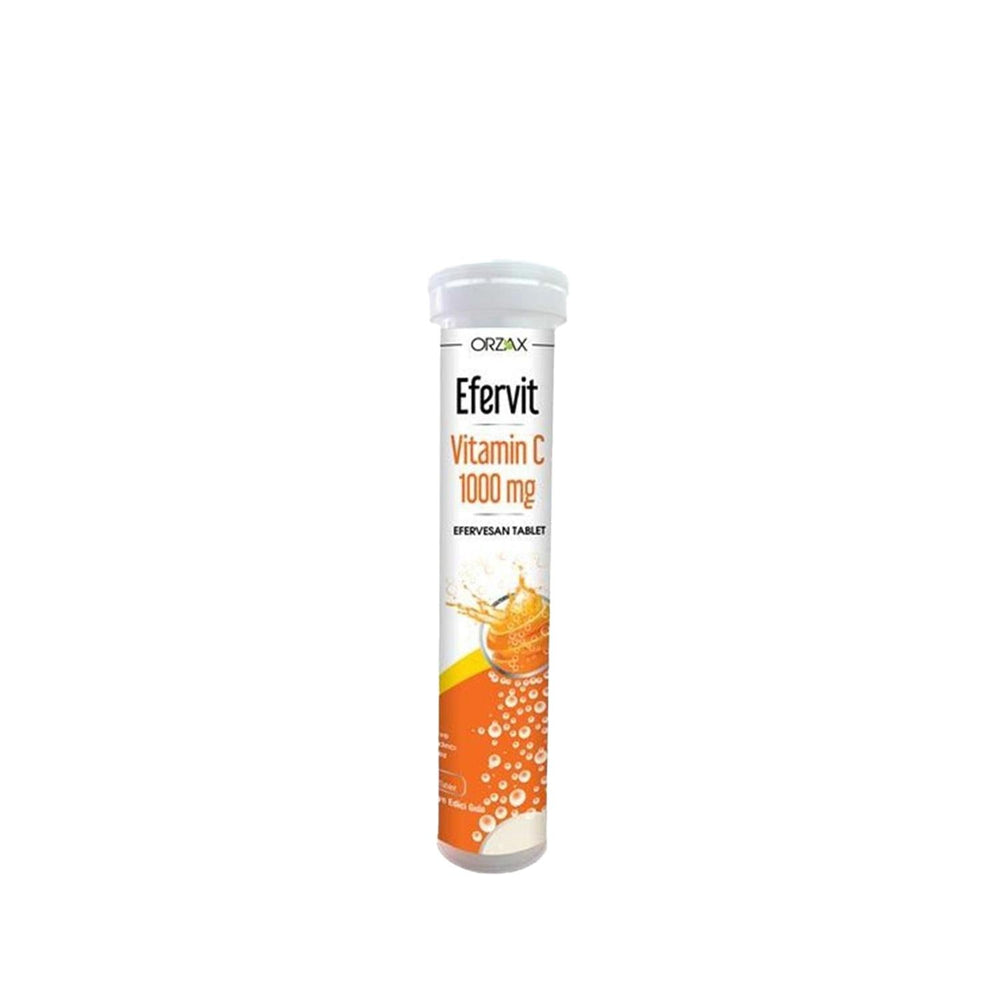 Efervit Vitamin-C 1000 mg Effervescent Tablets - Boosts Immune System, Orange Flavored Dietary Supplement - image 3
