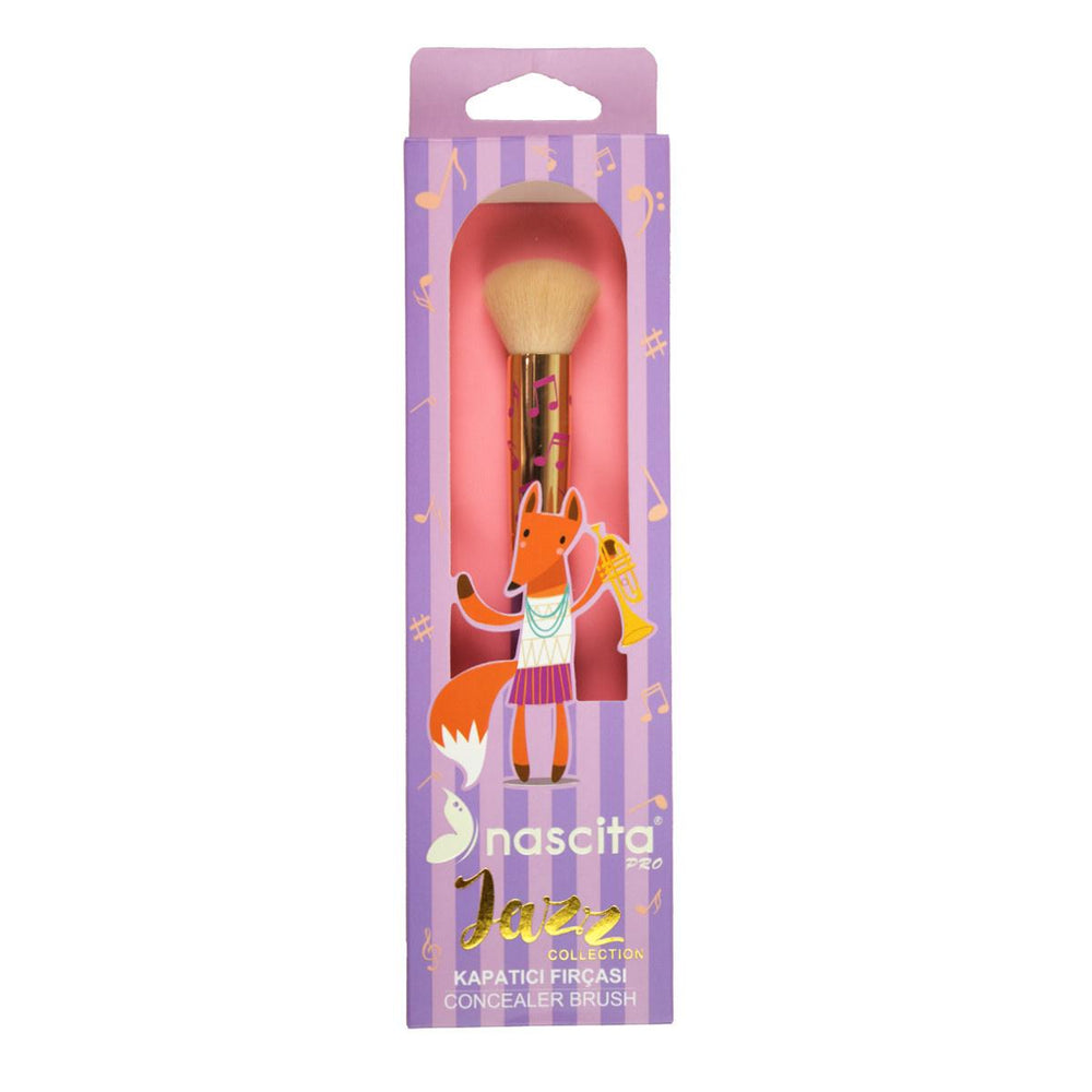 Nascita - Jazz Makeup Brush for Precise Application, Soft Natural-Synthetic Bristles, Professional & Daily Use - Makeup Brush