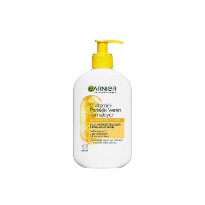 Garnier Vitamin C Brightening Facial Cleanser - 8.45 fl oz, Vegan & Sulfate-Free, Moisturizing & Brightening for - Cleanser