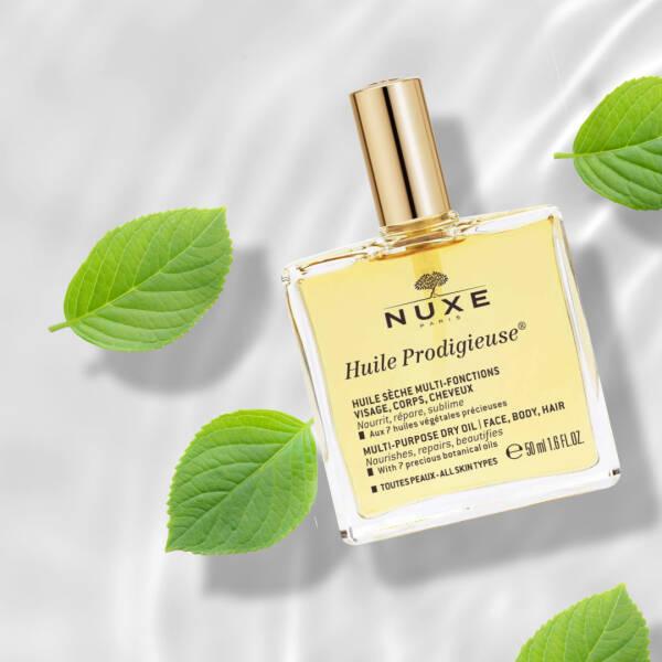 Nuxe Huile Prodigieuse Nourishing Dry Oil for Face, Body, and Hair - Natural, Multi-purpose Skincare & Haircare - view 2