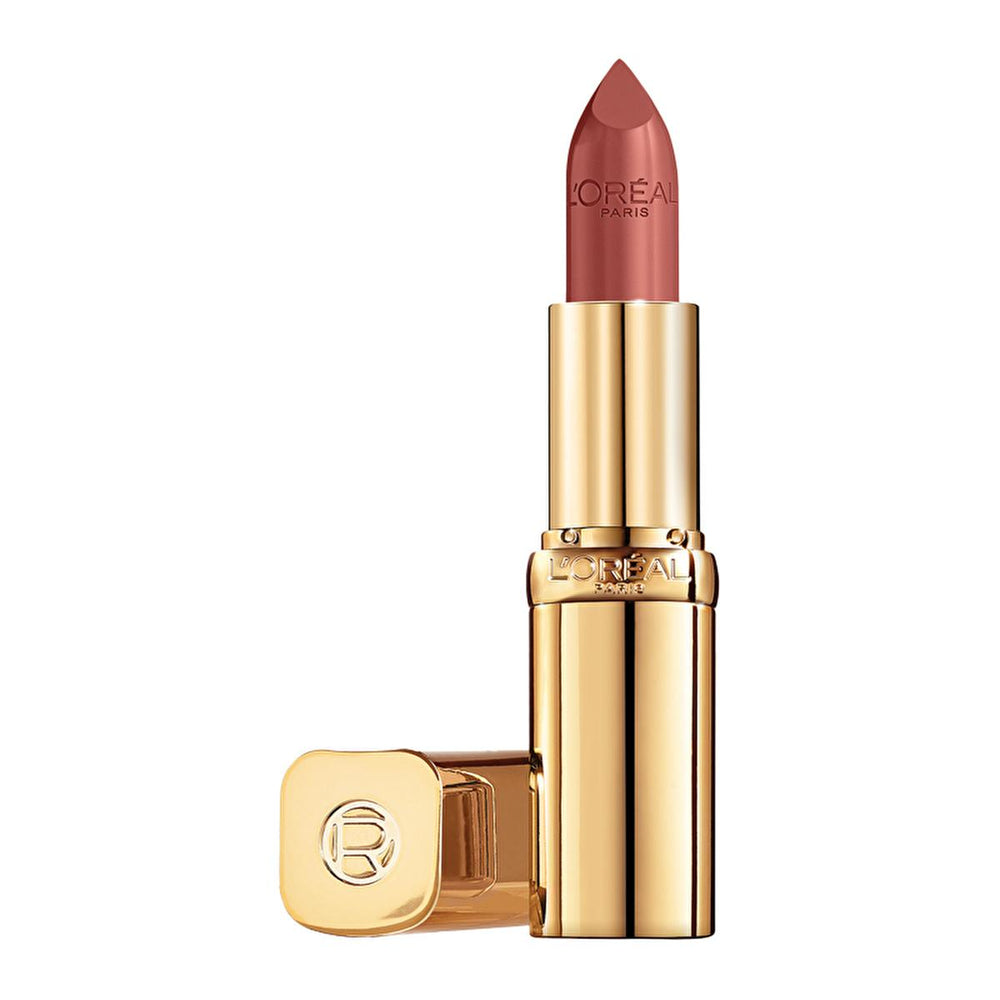 Loreal Paris Color Riche Satin Finish Lipstick - Moisturizing Nourishing Lip Color in 8 Nude Shades - Lipstick