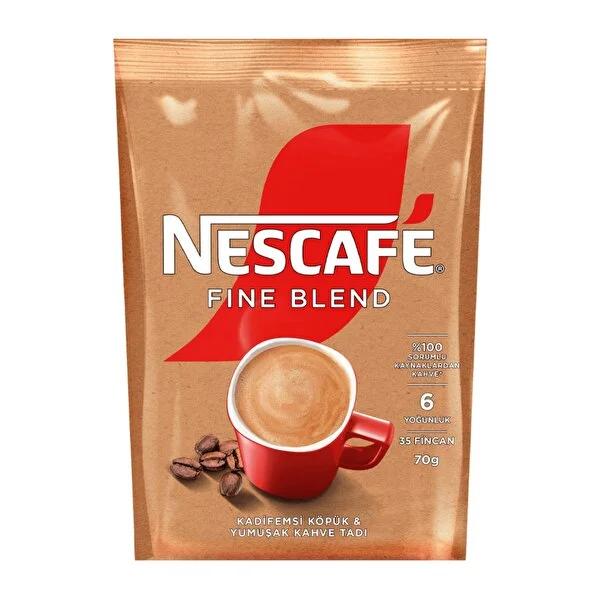 Nescafe Fine Blend Instant Coffee 70g - Smooth & Rich Soluble Coffee Experience Nescafe Fine Blend Instant Coffee 70g - Smooth & Rich Nescafe Fine Blend, Instant Coffee, Soluble Coffee, Coffee, Gourmet Coffee Experience, eco-friendly packaging, smooth coffee, rich coffee taste, convenient coffee, high-quality coffee blend