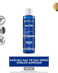 Bioxcin Biotin Shampoo 300ml - Nourishing & Strengthening for All Hair Types Bioxcin Biotin Shampoo - Nourishing & Strengthening Hair Care Biotin Shampoo, Hair nourishment shampoo, Hypoallergenic hair care, Dermatologically tested shampoo, SLES Paraben and Phthalate free shampoo, Hair care for all types, Nourishing shampoo, Strengthening shampoo, Healthy hair growth, Biotin for hair, Natural hair care products, Sensitive scalp solutions, Chemical-free shampoo