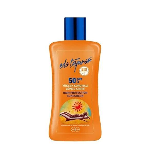Eda Taşpınar Sunscreen Lotion SPF 50 - High Protection for Fair Skin, 200ml Eda Taşpınar Sunscreen Lotion SPF 50 - High Protection Sunscreen SPF 50, Sun protection lotion, Fair skin sunscreen, High protection sunscreen, 200ml sunscreen, Outdoor enthusiasts, Beach-goers, Skin protection, UVB protection, Sunscreen lotion, Eda Taşpınar, Cosmetic, Sun care, Skin care, SPF 50, Fair skin care, Sunburn prevention