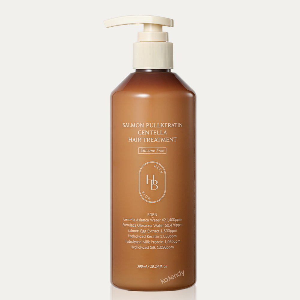 Heveblue Salmon PullKeratin Centella Hair Treatment 300ml