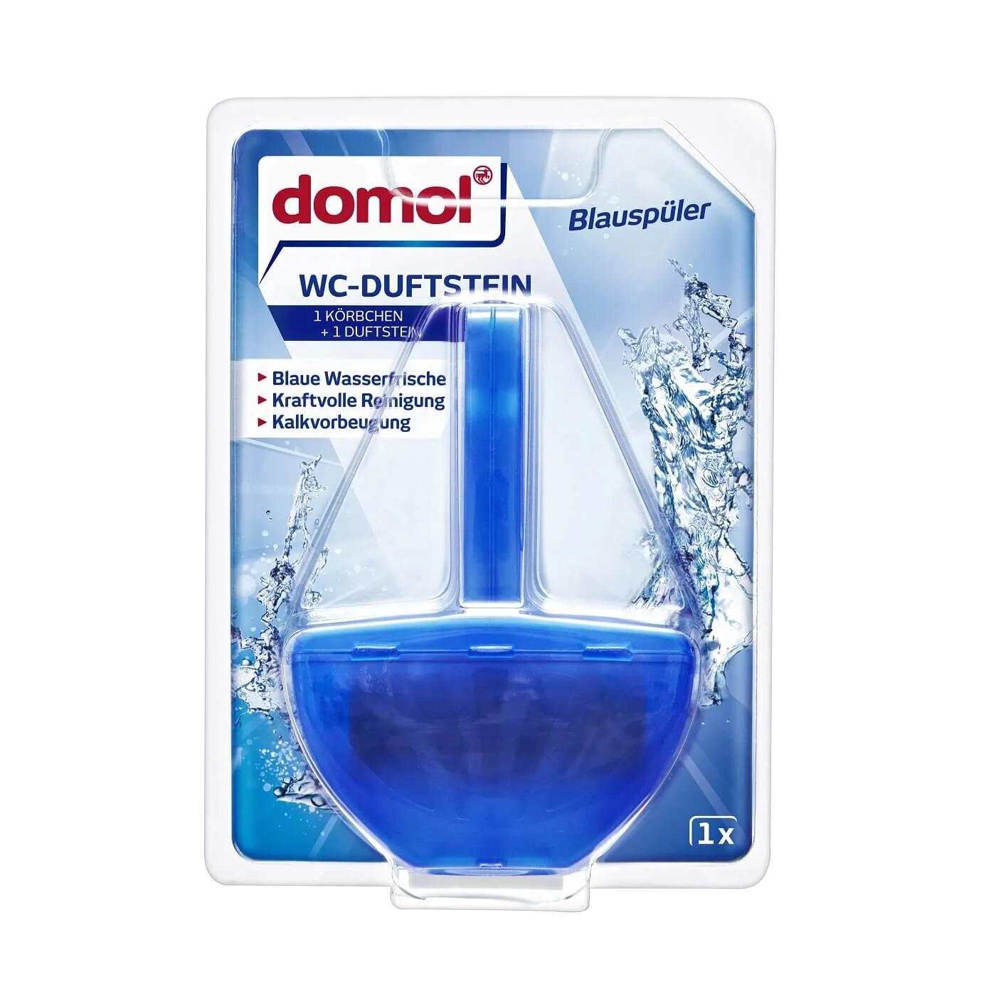 Domol Toilet Bowl Cleaner Block for Freshness &amp; Shine 40g