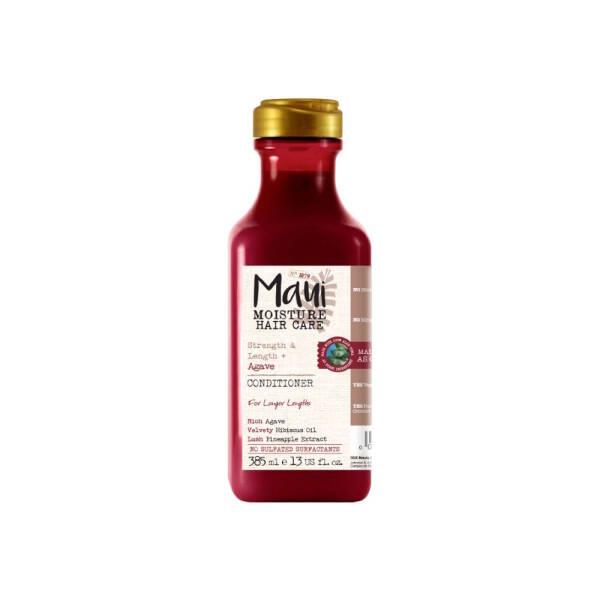 Maui Moisture Strength & Length Agave Conditioner 385ml - Nourishing Aloe Vera Hair Care for Damaged Hair - Conditioner
