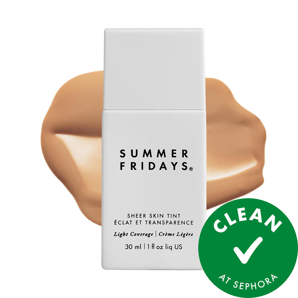 Sheer Skin Tint: Hydrating, Light Coverage Foundation with Hyaluronic Acid, Squalane & Tiger Grass - Vegan & Cruelty-Free Sheer Skin Tint: Light Coverage, Hydrating & Vegan sheer skin tint, light coverage foundation, hyaluronic acid skin tint, vegan skin tint, cruelty-free skin tint, natural finish skin tint, hydrating skin tint, skin tint for redness, skin tint, tinted moisturizer, light coverage, hydrating, vegan, cruelty-free, natural finish, redness reduction, hyaluronic acid, squalane, tiger grass, no 