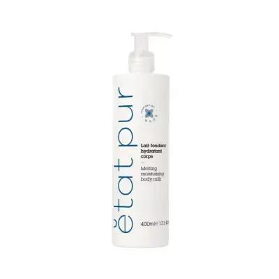 Etat Pur Melting Moisturizing Body Milk: Intense Hydration for Dry & Sensitive Skin | Natural Oils, Hypoallergenic, Fast Absorbing - 400ml Etat Pur Body Milk: Hydrate Dry Skin Naturally moisturizing body milk, hypoallergenic body lotion, natural body moisturizer, body lotion for dry skin, Etat Pur body milk, soybean oil lotion, sunflower oil body lotion, olive oil lotion, body milk for sensitive skin, fast-absorbing body lotion, body lotion, moisturizer, dry skin, sensitive skin, hypoallergenic, natural ing