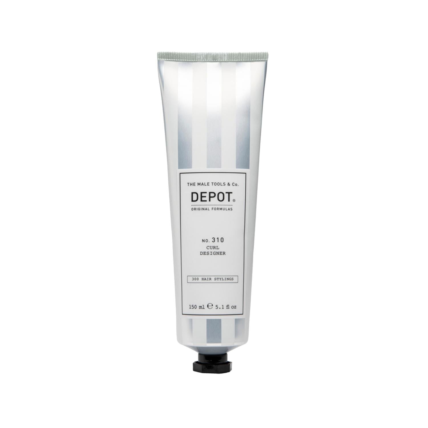 Depot No. 310 Curl Designer Curl Enhancing Cream - 150ml, Improves Curl Definition & Texture Depot No. 310 Curl Enhancing Cream for Defined Curls curl enhancing cream, curl defining cream, curly hair products, hair curl definition, curl management products, curly hair care, hair moisturizing cream, Depot No. 310, curl texture improvement