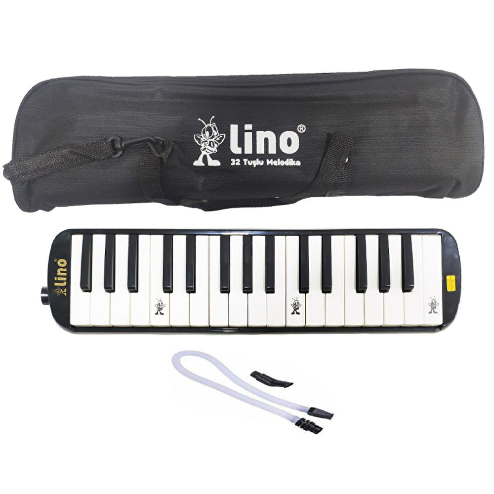 Lino Melodika 32-Key Melodica with Cloth Bag - Ideal for Music Education and Enthusiasts
