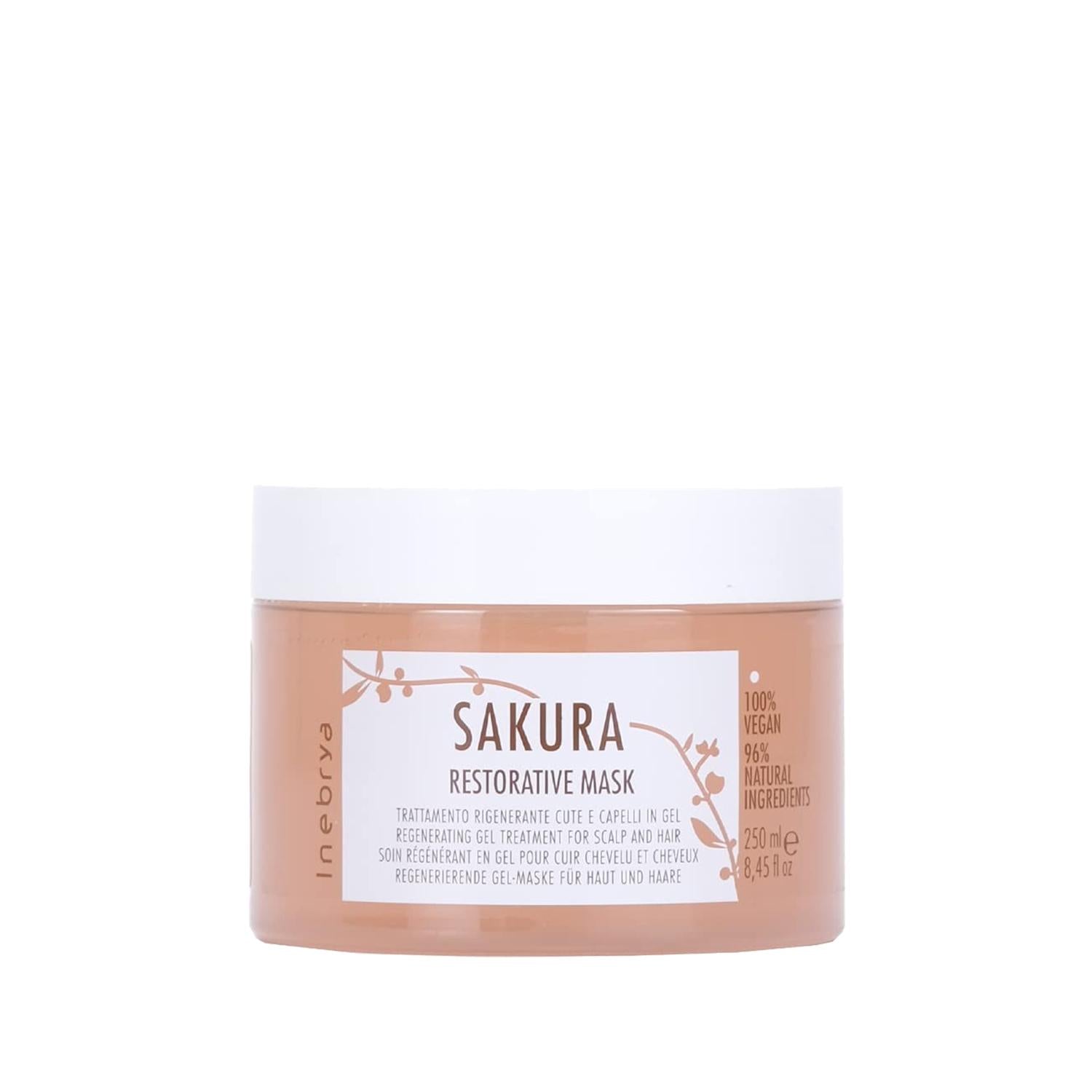 Inebrya Sakura Restorative Hair Mask - Nourishing 8.45 fl oz Gel Treatment for Dry, Damaged Hair Inebrya Sakura Restorative Hair Mask - 8.45 fl oz Restorative hair mask, Hair nourishment treatment, Sakura hair care, Gel hair mask, Natural hair care, Hair restoration, Dry hair treatment, Damaged hair repair, Antioxidant hair care, Hair gel mask, Inebrya products, Hair care with natural ingredients, 8.45 fl oz hair mask, 250ml hair treatment