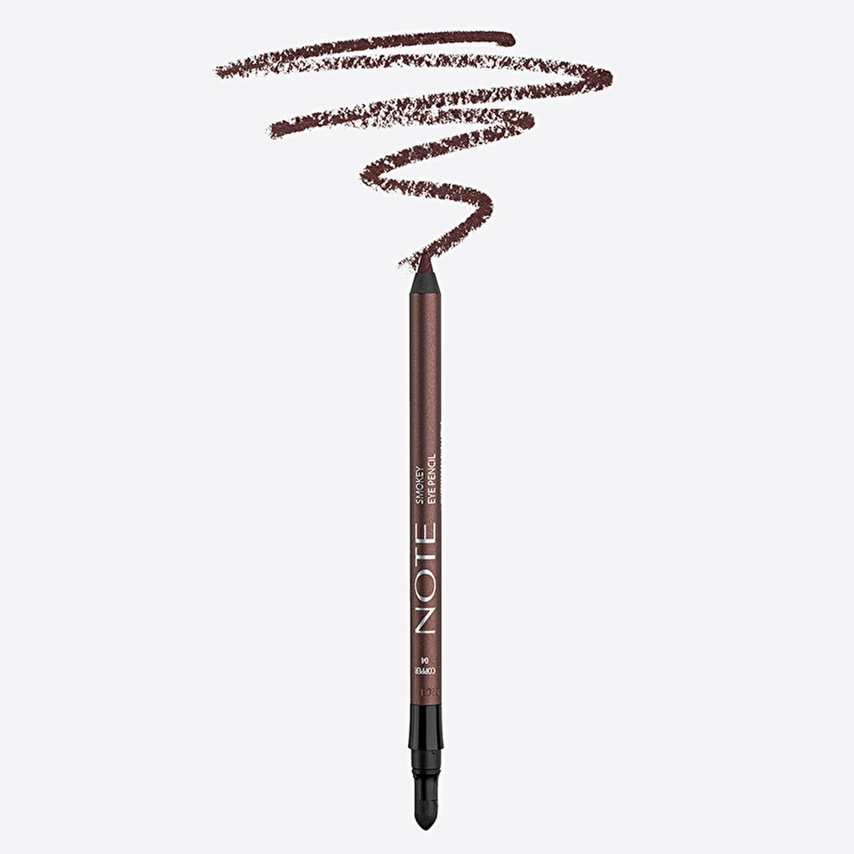 note smokey eye pencil copper, smoky eye pencil packaging, eye pencil swatch Note Smokey Eye Pencil - Copper | 1.2g Note Smokey Eye Pencil - Copper note, smokey-eye-pencil, copper, eyeliner, makeup, eye-makeup, waterproof, paraben-free, sensitive-eyes, ai-generated