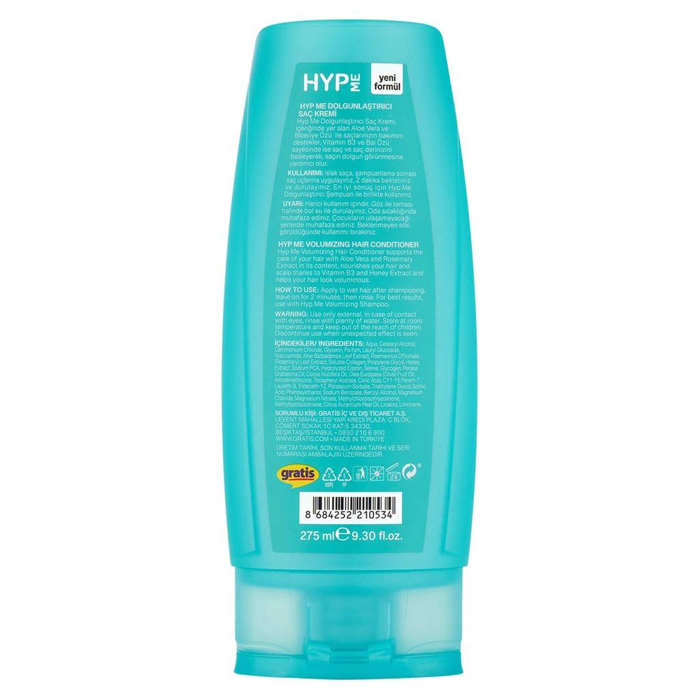 Hyp Me Volumizing Hair Conditioner for Fine Hair 275ml