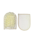 Nascita Cotton Fiber Shower Mitt for Smooth Skin 1 Count
