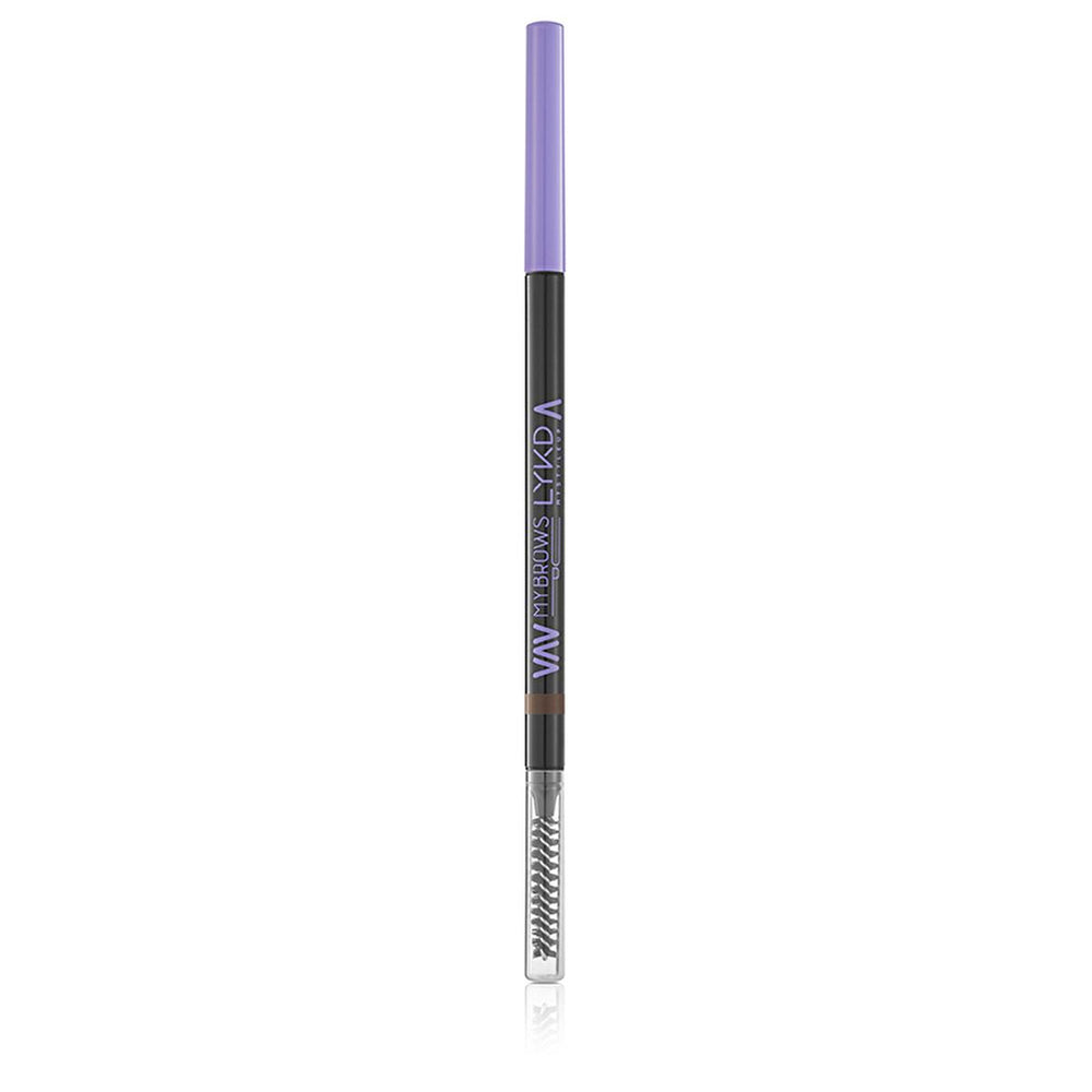 LYKD Micro Eyebrow Pencil - 160 Chocolate Brown: Define & Shape for a Natural, Fuller Brow Look LYKD Micro Eyebrow Pencil - Define Brows Naturally eyebrow pencil, micro eyebrow pencil, brow definer, eyebrow shaping, natural eyebrow look, chocolate brown eyebrow pencil, LYKD eyebrow pencil, brow filler, eyebrow makeup, eyebrow, brow, pencil, makeup, cosmetics, brow shaping, brow definition, natural brows, defined brows, chocolate brown, micro tip, shaping brush, high pigmentation, sparse eyebrows, fill eyebr