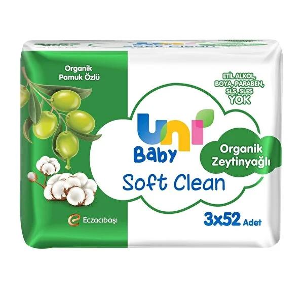 Uni Baby Soft Clean Organik Pamuk Özlü & Organik Zeytinyağlı Islak Mendil - Organic & Hypoallergenic Baby Wipes Uni Baby Organic Baby Wipes - Gentle & Hypoallergenic baby wipes, organic baby wipes, hypoallergenic baby wipes, natural baby care products, chemical-free baby wipes, gentle baby wipes, organic cotton wipes, olive oil baby wipes, sensitive skin baby wipes, dermatologically tested baby wipes, pH balanced baby wipes, Uni Baby