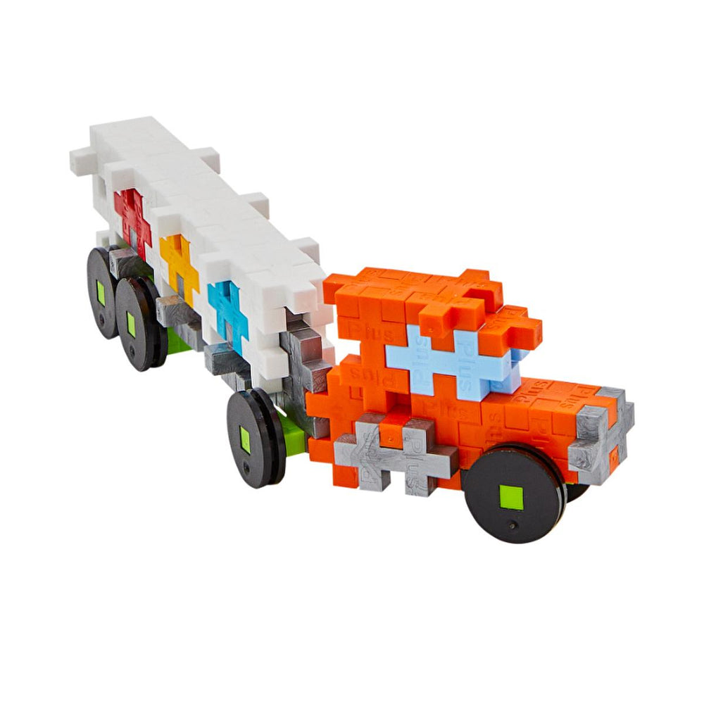 Plus-Plus Construction Toy, 100 Piece Tube - Danish Made Educational Building Blocks for Kids - Toy