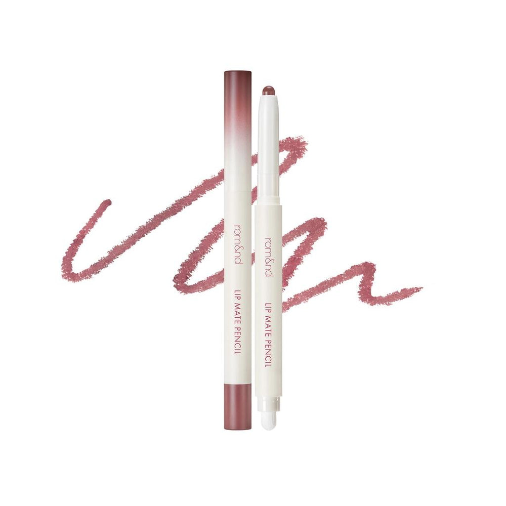 rom&nd Lip Mate Pencil Smudge-Proof Lip Liner 07 Fig Spread