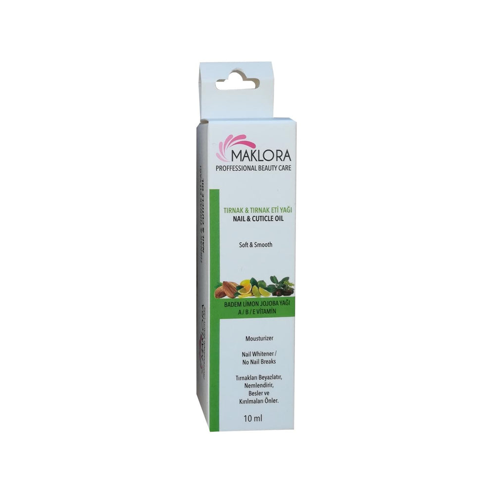 Maklora Nail and Cuticle Oil 10ml - Nourishing Moisturizing Oil for Healthy Nails Maklora Nail & Cuticle Oil - Healthy Nails nail oil, cuticle oil, nail care, moisturizing oil, nail health, nail nourishment, cuticle care, healthy nails, nail growth, personal grooming
