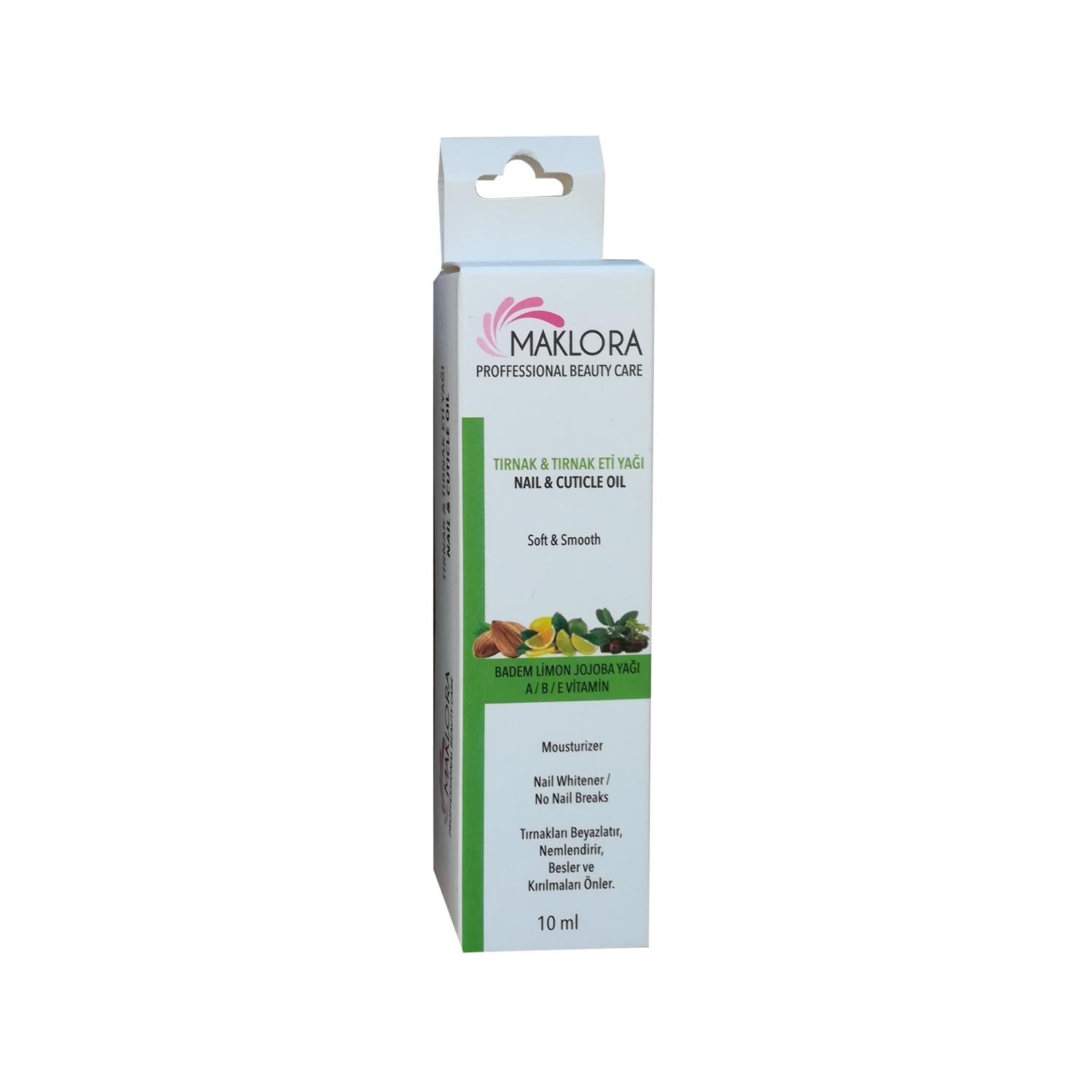 Maklora Nail and Cuticle Oil 10ml - Nourishing Moisturizing Oil for Healthy Nails Maklora Nail & Cuticle Oil - Healthy Nails nail oil, cuticle oil, nail care, moisturizing oil, nail health, nail nourishment, cuticle care, healthy nails, nail growth, personal grooming