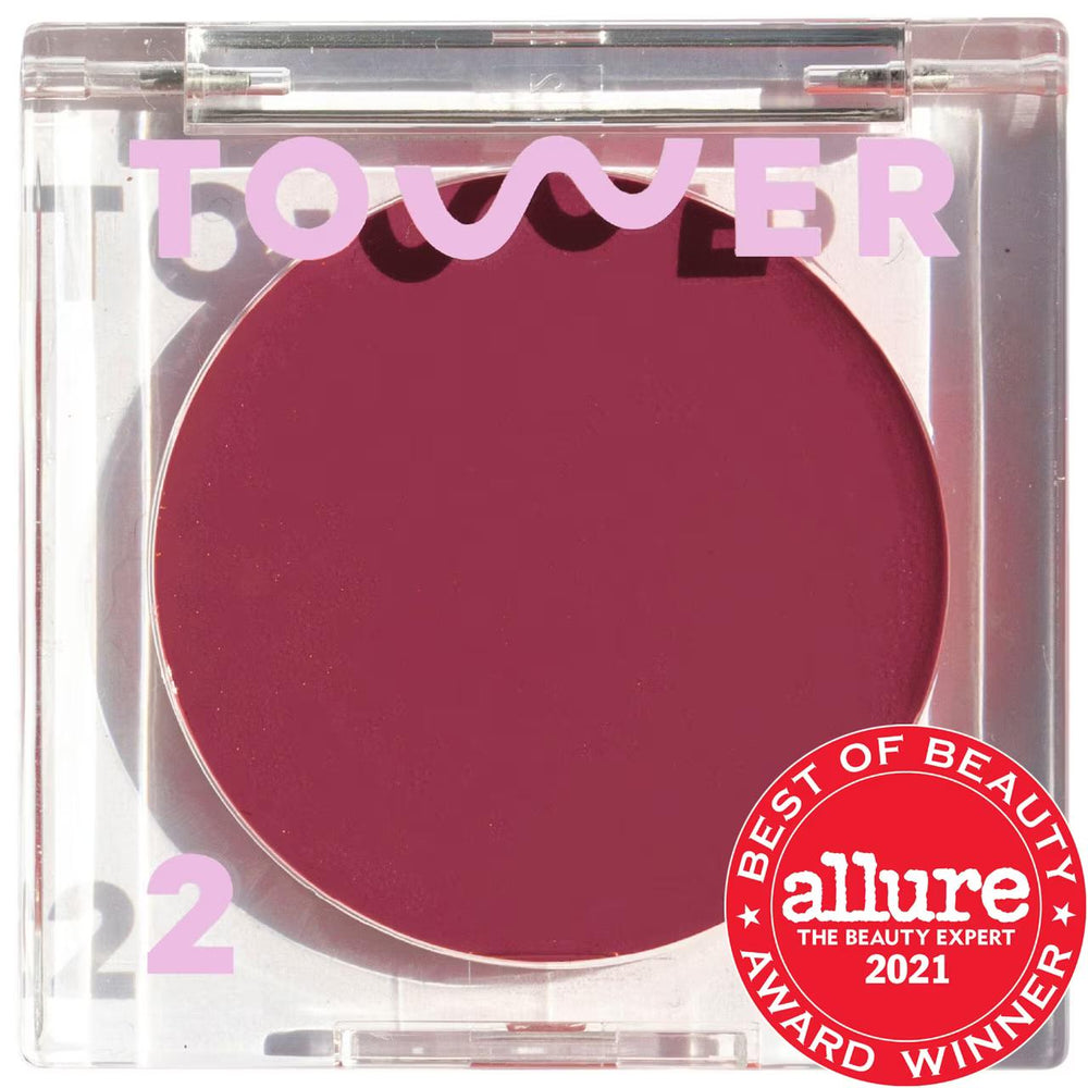 BeachPlease Dewy Cream Blush: Natural Lip & Cheek Tint for Sensitive Skin | Vegan & Cruelty-Free, Radiant Finish BeachPlease Dewy Cream Blush | Natural Color, Sensitive Skin cream blush, dewy blush, vegan blush, cruelty-free blush, sensitive skin blush, natural blush, lip and cheek tint, aloe vera blush, green tea blush, non-comedogenic blush, blush, cheek makeup, lip tint, cheek tint, vegan makeup, cruelty-free makeup, natural makeup, sensitive skin makeup, gifts for her, beauty, cosmetics, makeup, dewy fi