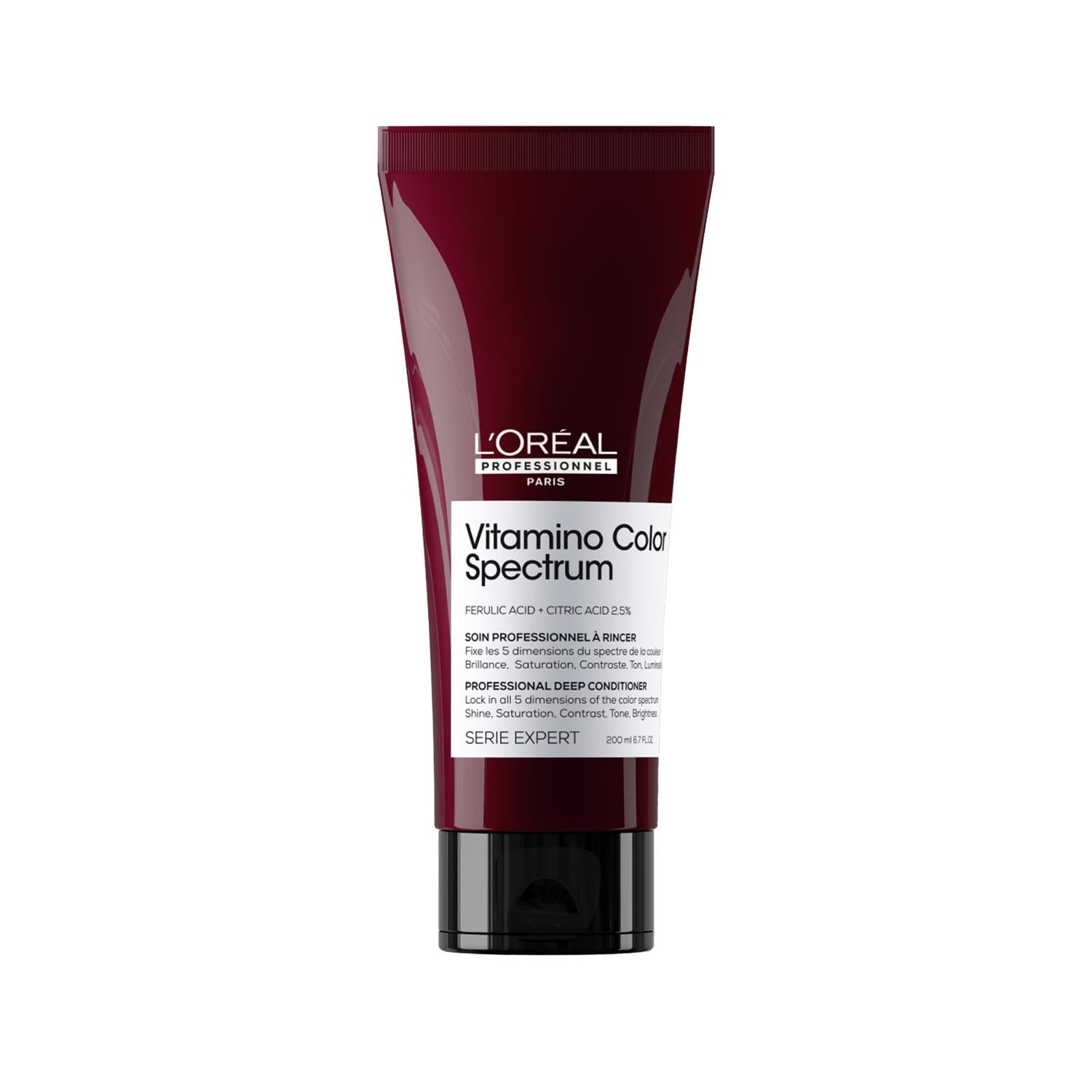 Loreal Professionnel Vitamino Color Hair Conditioner: Shine Enhancing Color Protection for Color Treated &amp; Dyed Hair - 6.76 fl oz Loreal Vitamino Color Conditioner: Color Protection &amp; Shine hair conditioner, color treated hair, hair color protection, shine enhancing conditioner, Loreal Professionnel Vitamino Color, hair care products, color safe conditioner, hair conditioner for dyed hair, dyed hair, color protection, shine, vibrancy, hair treatment, professional hair care, color treated, damaged hair, hair