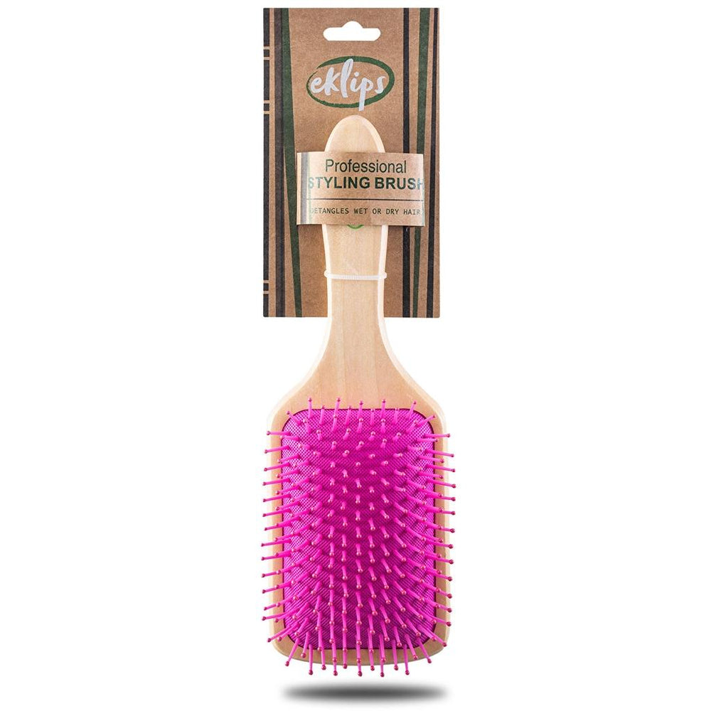 Eklips Natural Hair Brush ZC9210B for Gentle Detangling