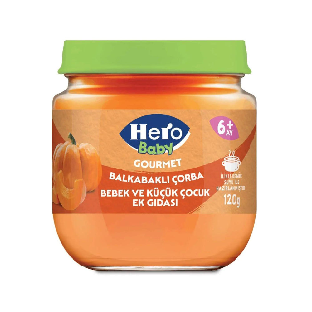 Hero Baby Gourmet Pumpkin Puree Jar 120g