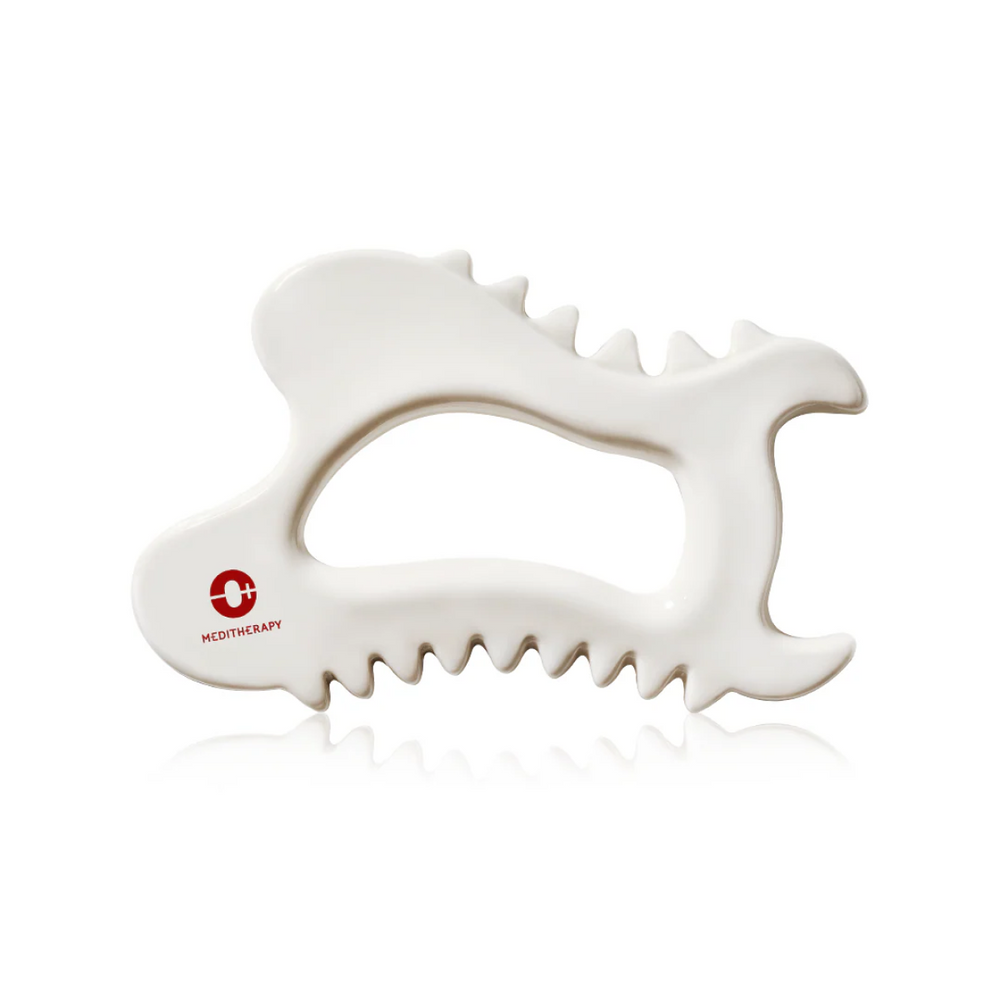 Meditherapy Soksal Gua Sha 100% Ceramic Body Massage Tool