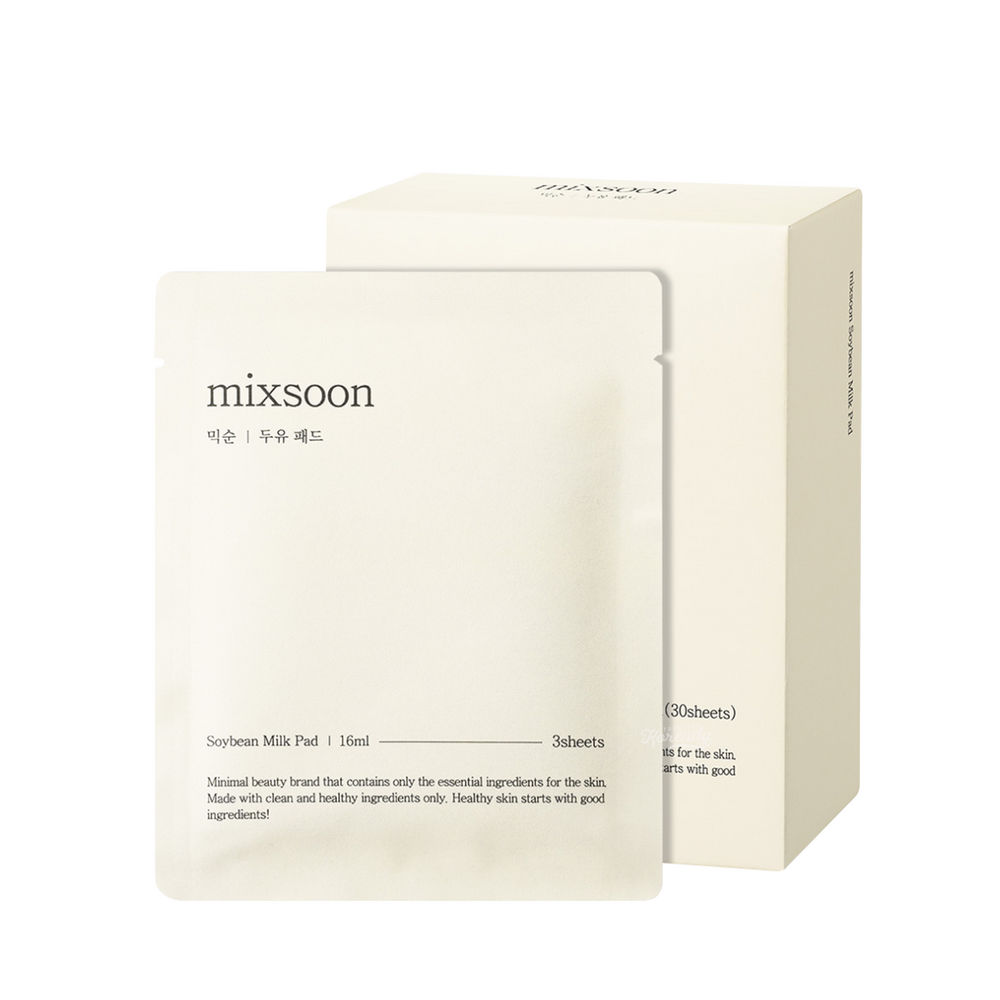 Mixsoon Soybean Milk Pad Intensive Moisturizing Pads 16ml x 10 Pack