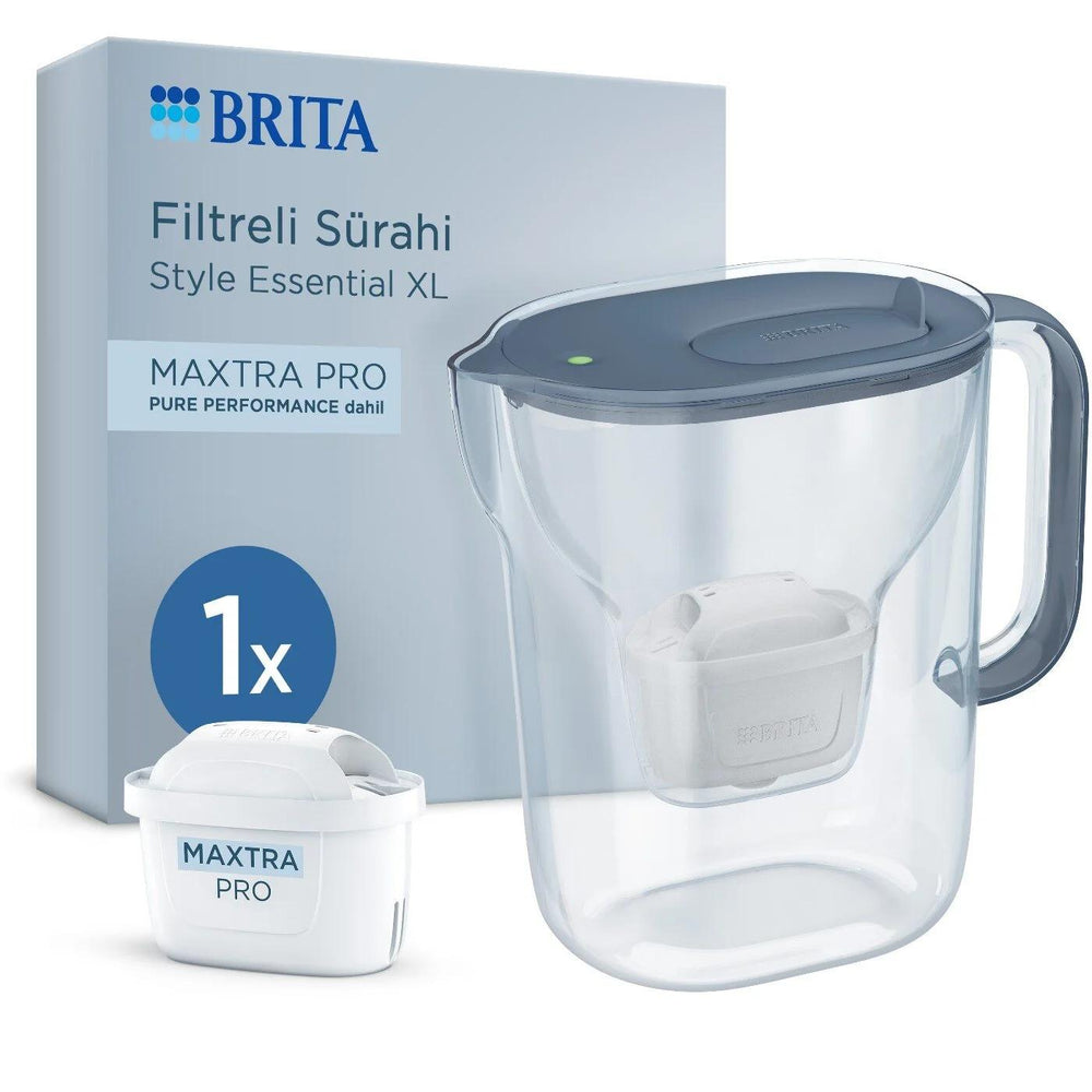 Brita Style Essential XL Water Filter Pitcher Blue 3.6L