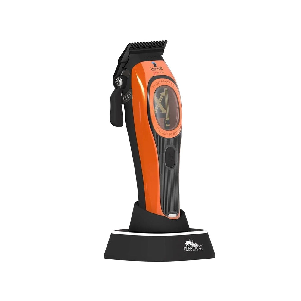 Hector MonsterX Professional Hair Clipper in Orange