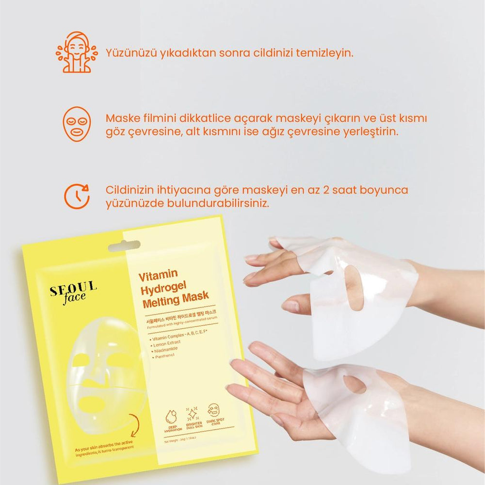 Dermal Vitamin Hydrogel Melting Face Mask 34g