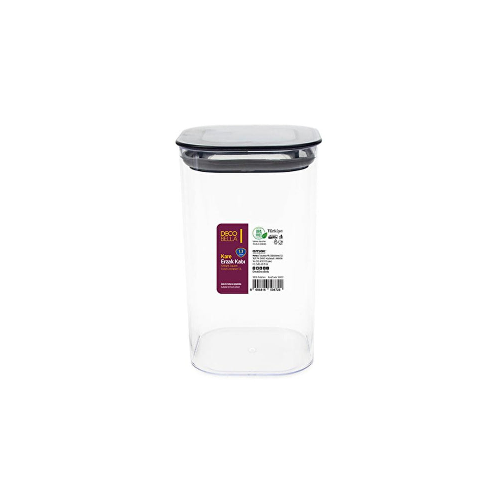 Decobella Food Storage Container - Ergonomic, Stackable, and Non-Toxic Kitchen Storage Solution - view 3