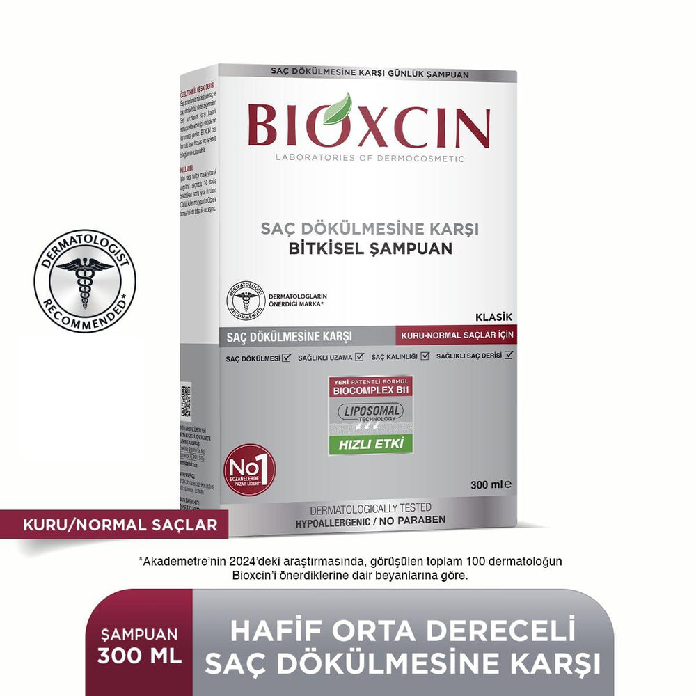 Bioxcin Botanical Shampoo for Hair Loss - Hypoallergenic, Paraben-Free, 10.14 fl oz - view 3