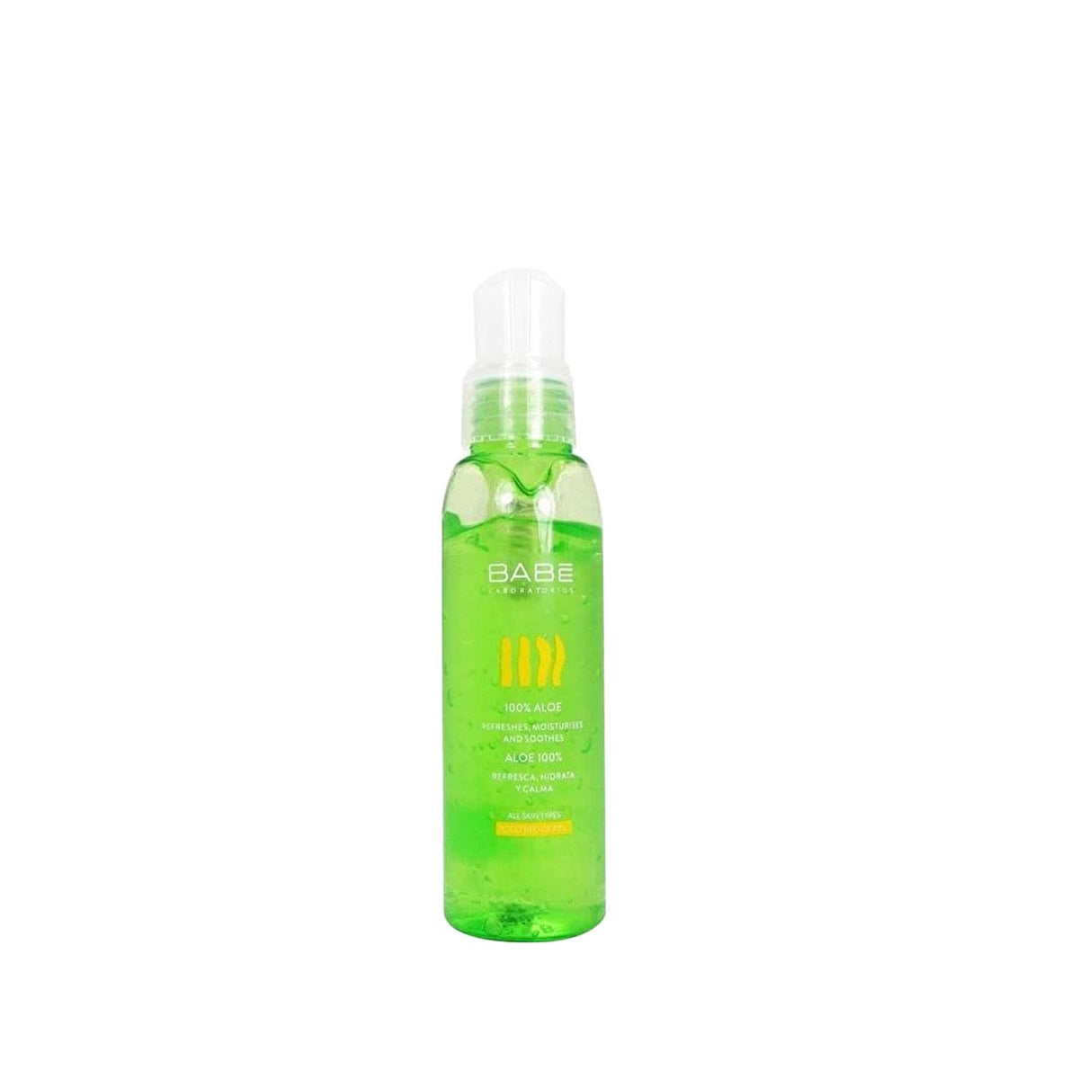 Babe Aloe Vera Gel: Oil-Free Facial Moisturizer for Soothing, Hydrated Skin  Ð Non-Greasy, Lightweight, Travel-Friendly 90ml