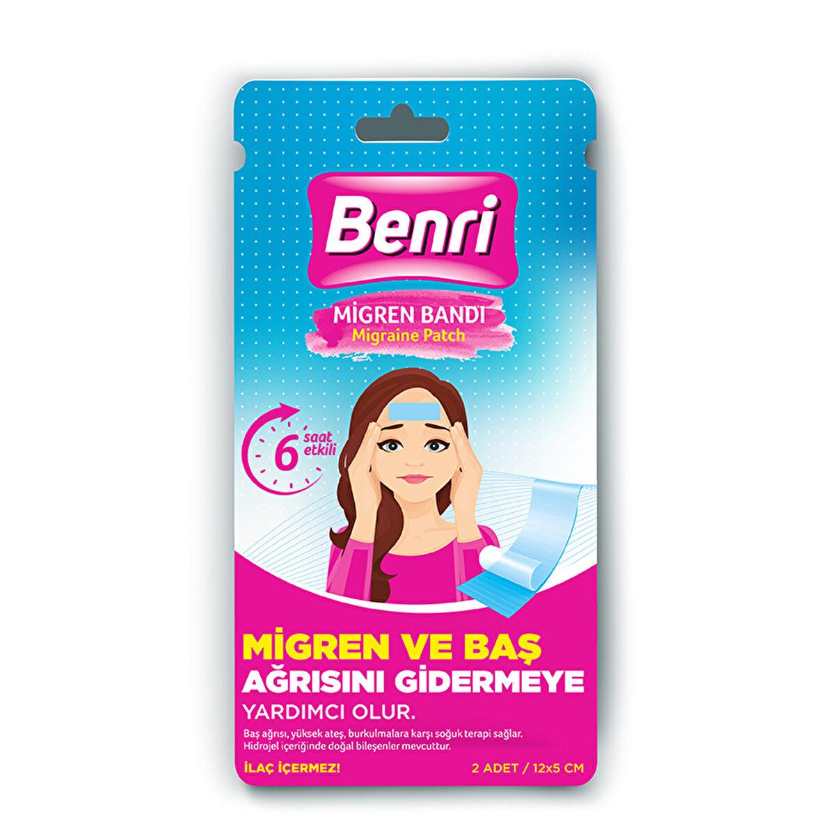 Benri Migraine Relief Band - Cooling Hydrogel Patch for Headache Relief, Non-Medicated Pain Relief, Cold Therapy Benri Migraine Relief Band - Cooling Hydrogel Patch migraine relief, headache relief, cooling hydrogel patch, non-medicated pain relief, cold therapy, pain relief solution, migraine solution, headache solution, Benri, hydrogel patch, adhesive patch, pain relief patch
