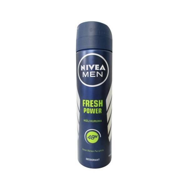 Nivea Nivea Men Fresh Power Deodorant Spray 150ml - Long Lasting Freshness for Active Men Nivea Men Fresh Power Deodorant Spray - Long Lasting Freshness Nivea Men Deodorant Spray, Fresh Power Deodorant, Long-lasting Deodorant for Men, Musk and Oriental Scent Deodorant, 150ml Deodorant Spray, Deodorant for Active Men, Men's Grooming, Personal Care, Long Lasting Freshness, Quick Drying Deodorant, Masculine Fragrance, Spray Deodorant, Nivea Men, Confidence Boosting Deodorant, Men's Deodorant Spray, Fresh Scent