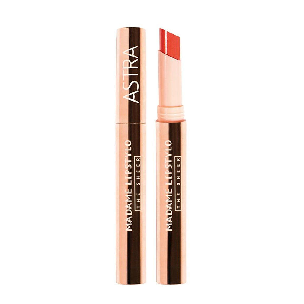 Astra Madame Lipstylo Sheer Shiny Lipstick 03 Corail Cherie