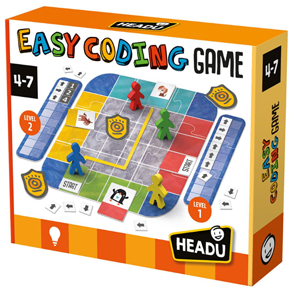 Headu Easy Coding Game for Kids Aged 4-8 - Educational Toy for STEM Learning & Problem-Solving Skills - Toy