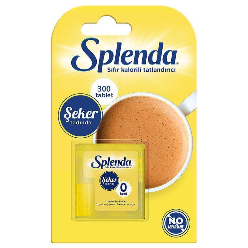 Splenda Sugar Substitute Tablets 300 Count - Low-Calorie Sweetener for Diets - Vitamin & Supplement
