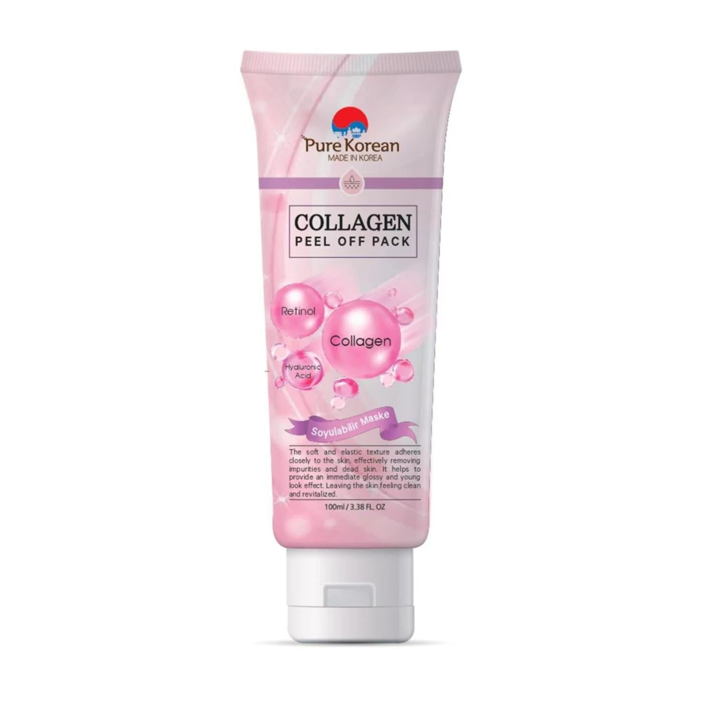 Pure Korean Collagen Peel-Off Mask for Firming Skin 100ml