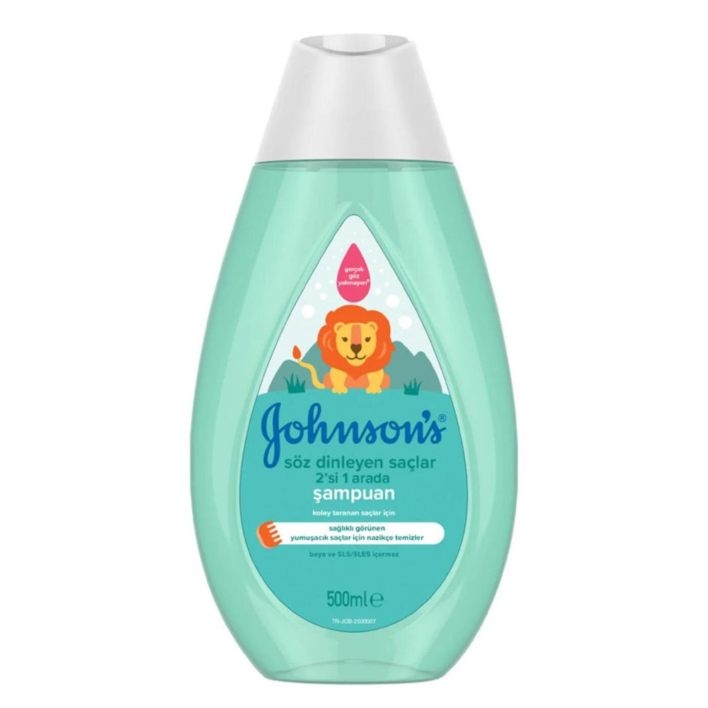 Johnson's No More Tangles 2-in-1 Shampoo for Kids 500ml